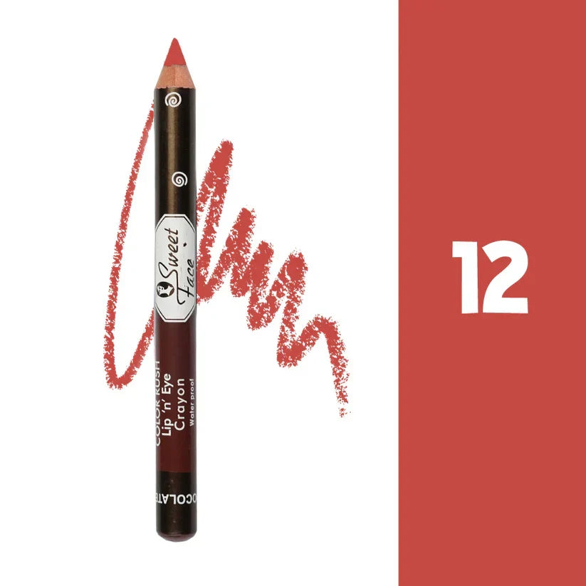 Sweet Face Jumbo Lip/Eye Crayon Pencil - Buy Online in Pakistan at Cosmia.pk