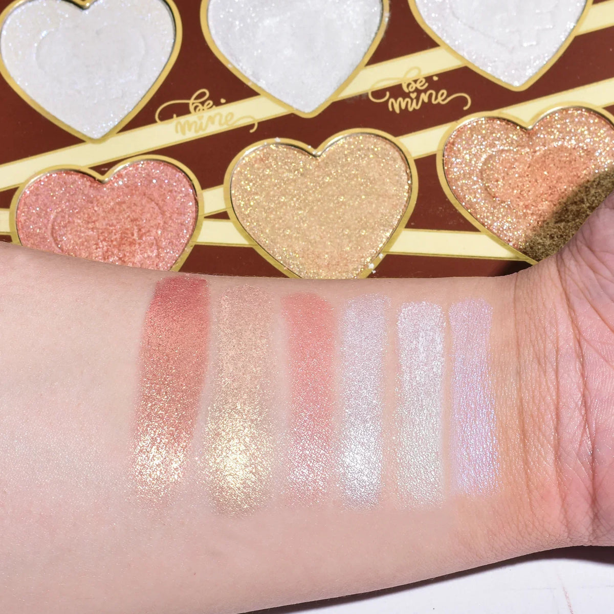 Kevin & Coco Be Mine 6-Color Highlighter Palette - Buy Online in Pakistan at Cosmia.pk