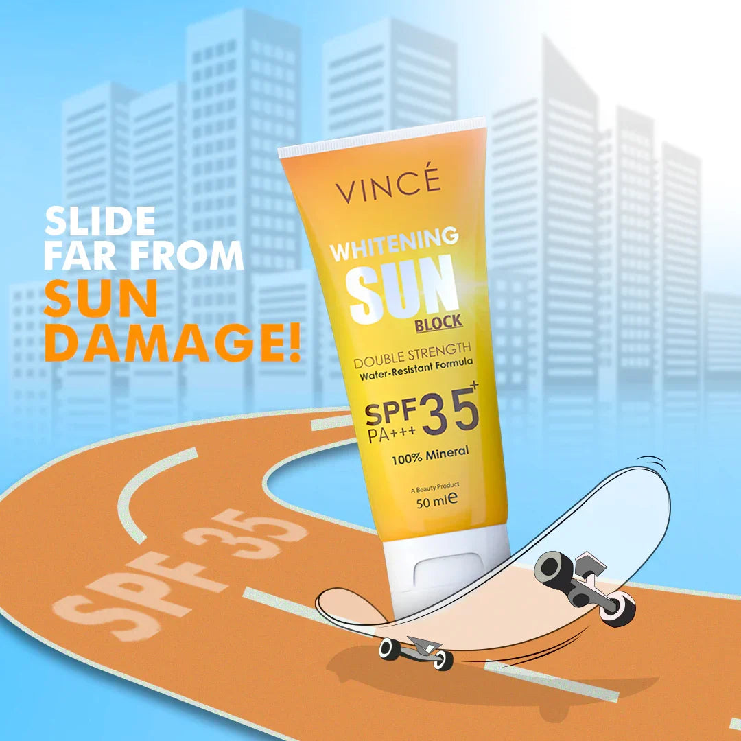 Vince - Sunblock SPF 35 - 50ml - Buy Online in Pakistan at Cosmia.pk