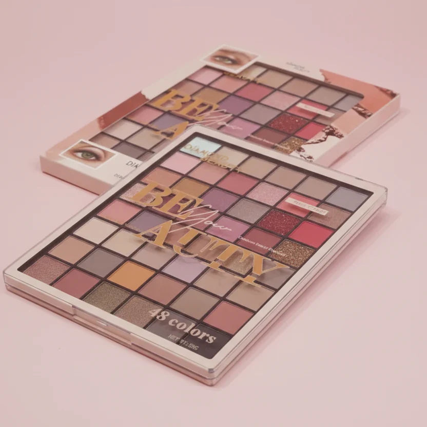 Diamond beauty 48 colours eyeshadow palette - Buy Online in Pakistan at Cosmia.pk