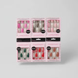 12 pcs Nails Finger Art oval nails Square Shape Artificial Nails - Buy Online in Pakistan at Cosmia.pk