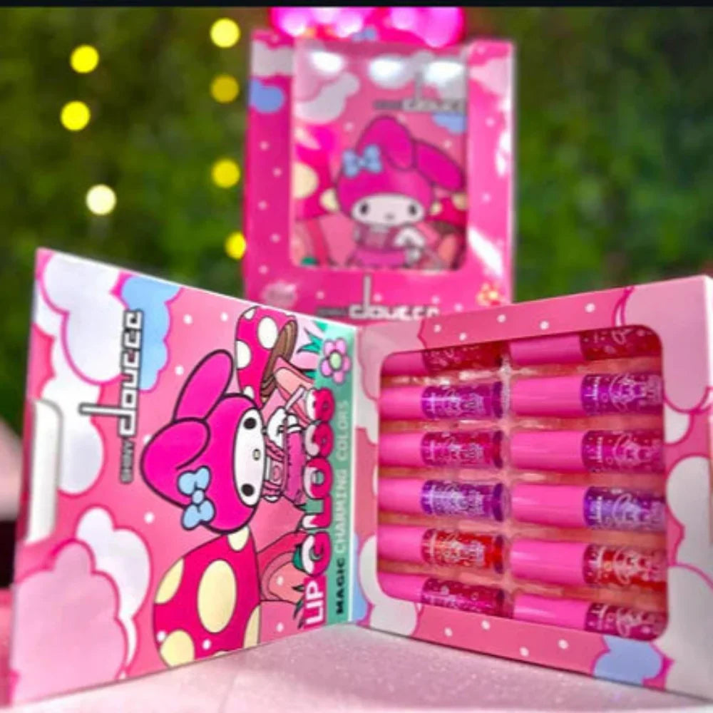 Shiny Douccc 12pcs Lip Glosses vault - Buy Online in Pakistan at Cosmia.pk