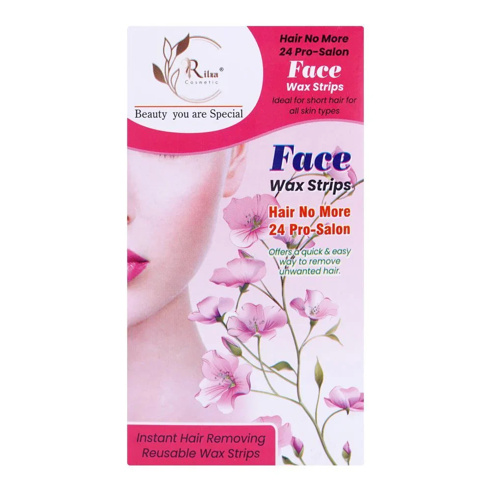 Rilza Cosmetics Face Wax Strips - Buy Online in Pakistan at Cosmia.pk