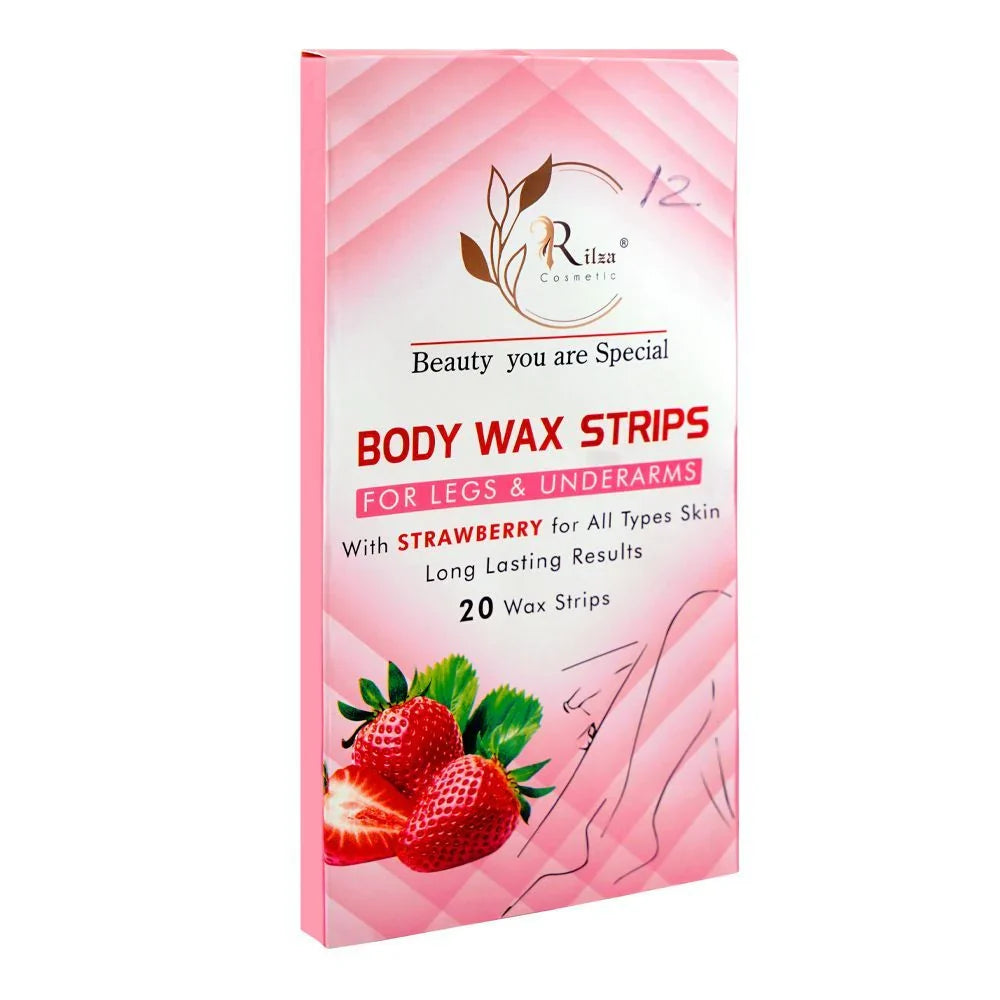 Rilza Cosmetics Body Wax Strips - Buy Online in Pakistan at Cosmia.pk