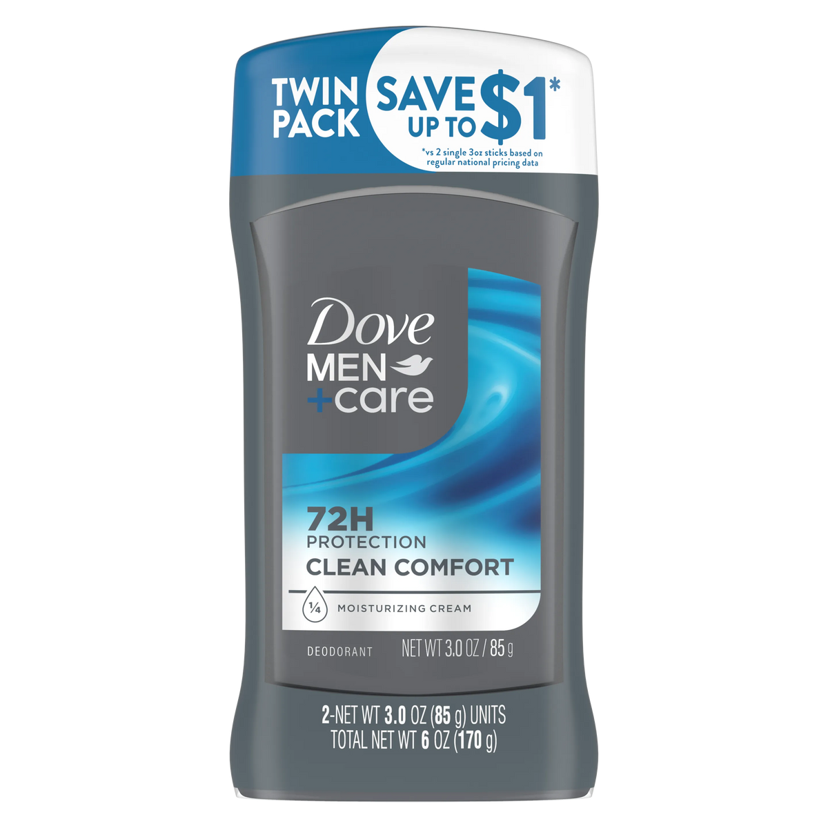 Dove Men+Care Clean Comfort Deodorant Stick - 85g - Buy Online in Pakistan at Cosmia.pk