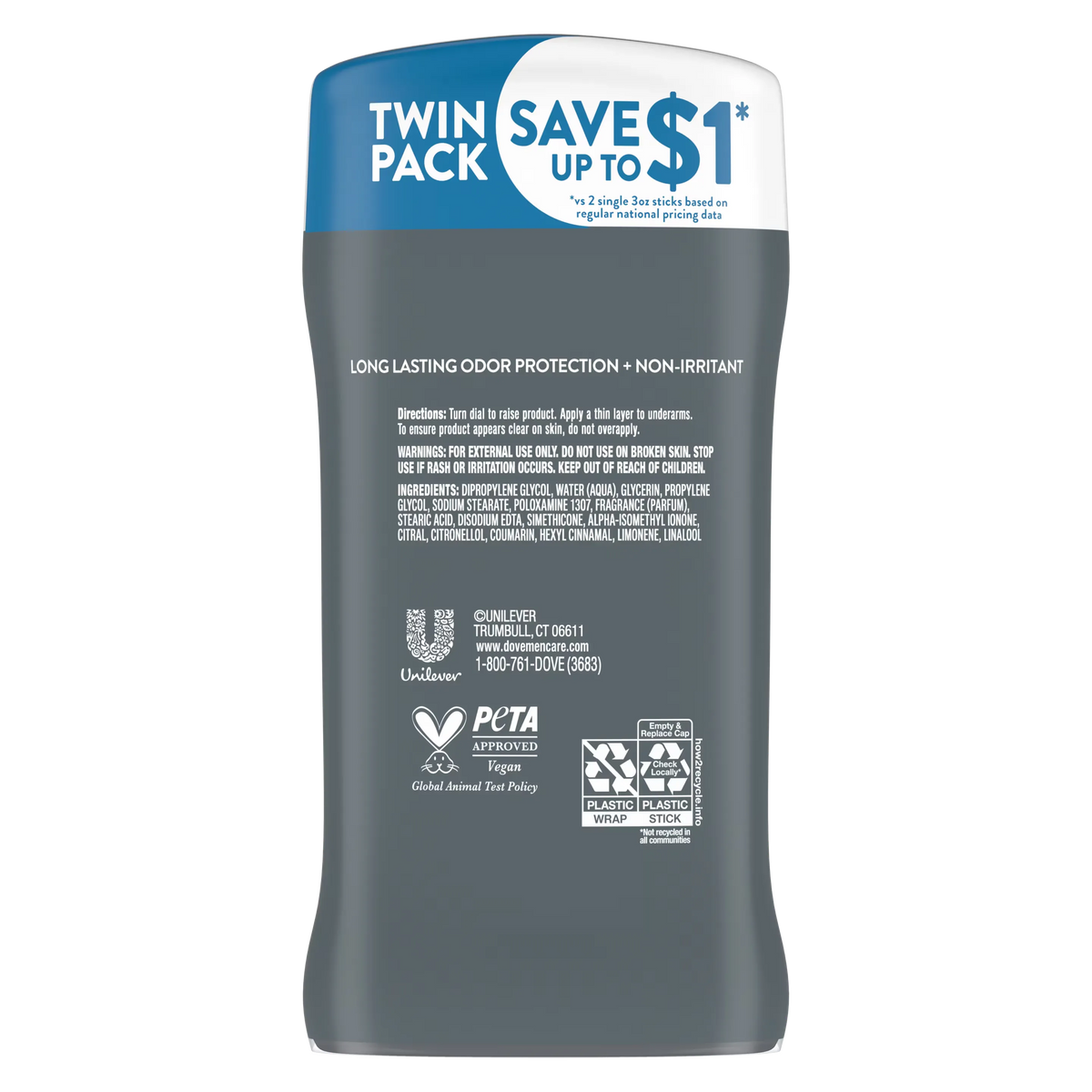 Dove Men+Care Clean Comfort Deodorant Stick - 85g - Buy Online in Pakistan at Cosmia.pk