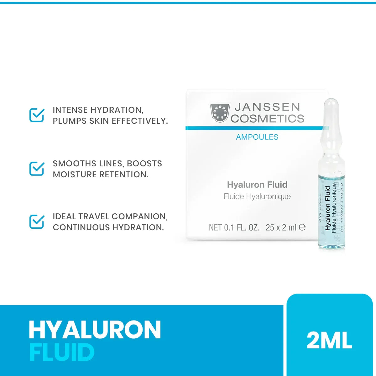 Janssen - Hyaluron Fluid 2ml - Buy Online in Pakistan at Cosmia.pk