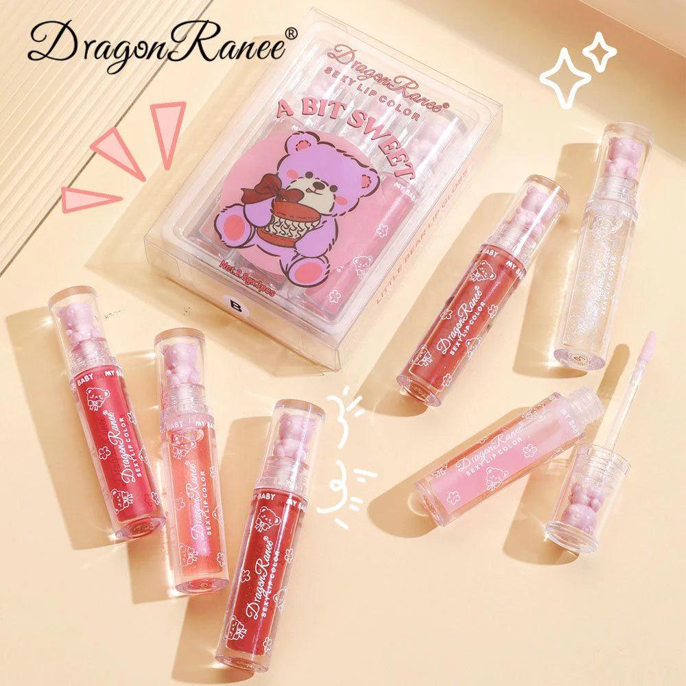 3Pcs Dragon Ranee Bear Sexy Lip Colors Set - Buy Online in Pakistan at Cosmia.pk