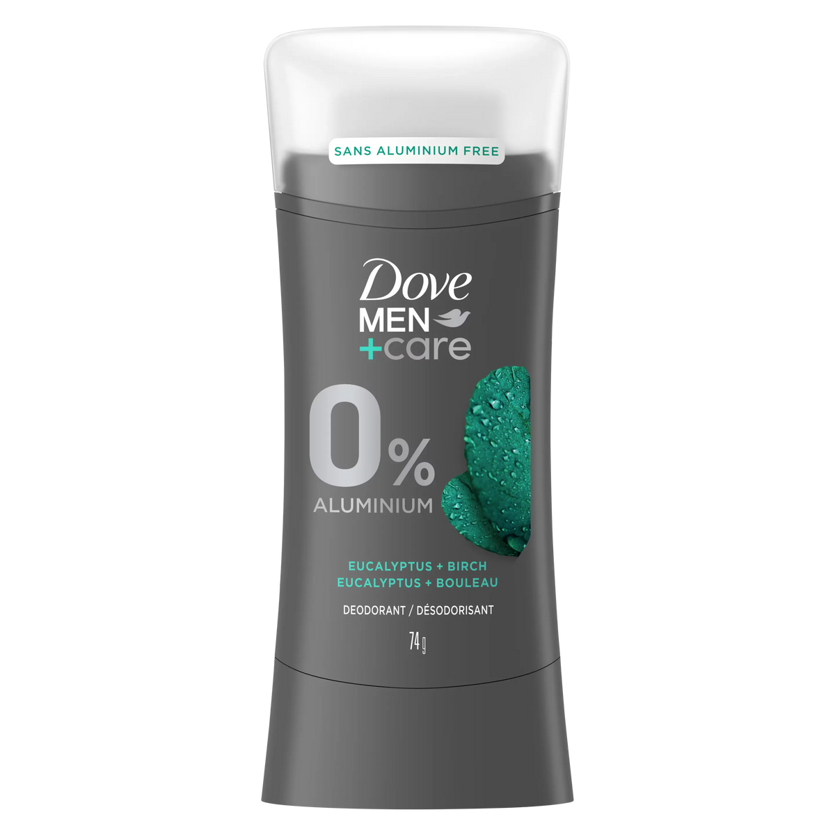 Dove Men+Care Eucalyptus + Birch 0% Aluminum 48h Deodorant Stick - 74g - Buy Online in Pakistan at Cosmia.pk