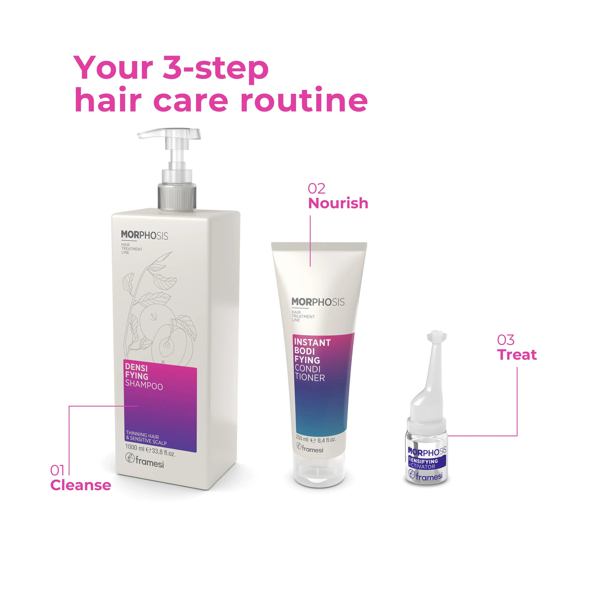 Framesi - Densifying Shampoo - 1000 ml - Buy Online in Pakistan at Cosmia.pk