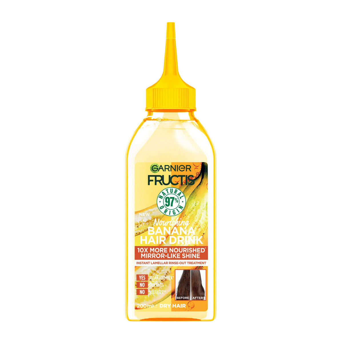 Garnier Fructis Hair Drink Banana - 200ml - Buy Online in Pakistan at Cosmia.pk