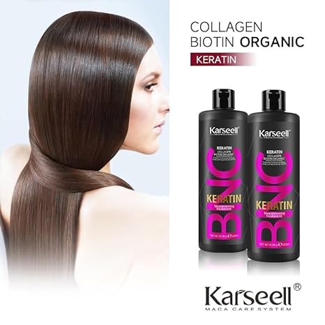 Karseell BNC Keratin Straightening Treatment collagen biotin organic bottles