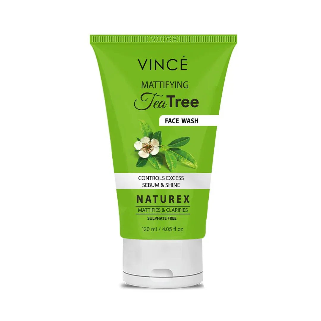Vince Tea Tree Face Wash - 120ml - Buy Online in Pakistan at Cosmia.pk