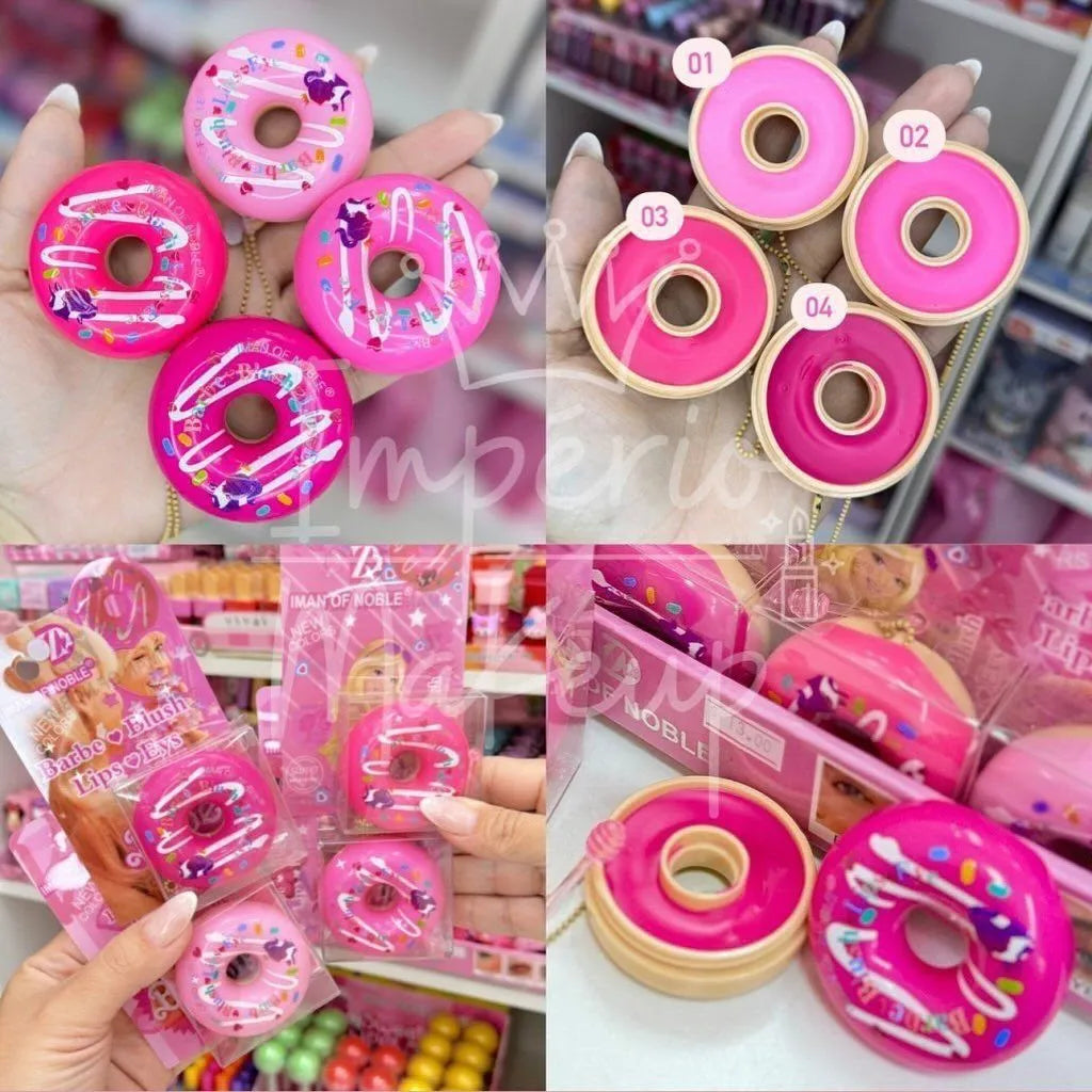 IMAN OF NOBLE Barbie Donut Lip Balm Each - Buy Online in Pakistan at Cosmia.pk