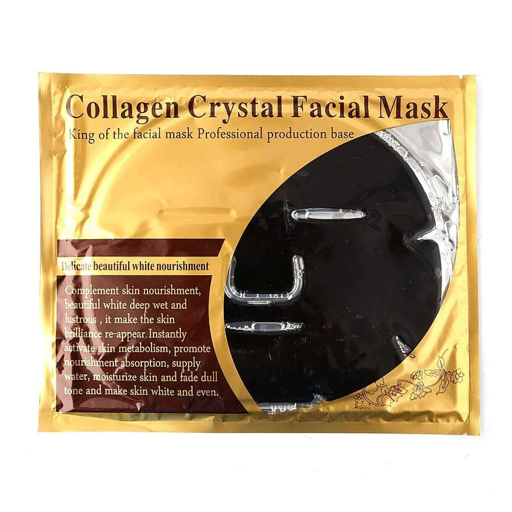 Collagen Crystal Facial Mask 60gm - Black - Buy Online in Pakistan at Cosmia.pk