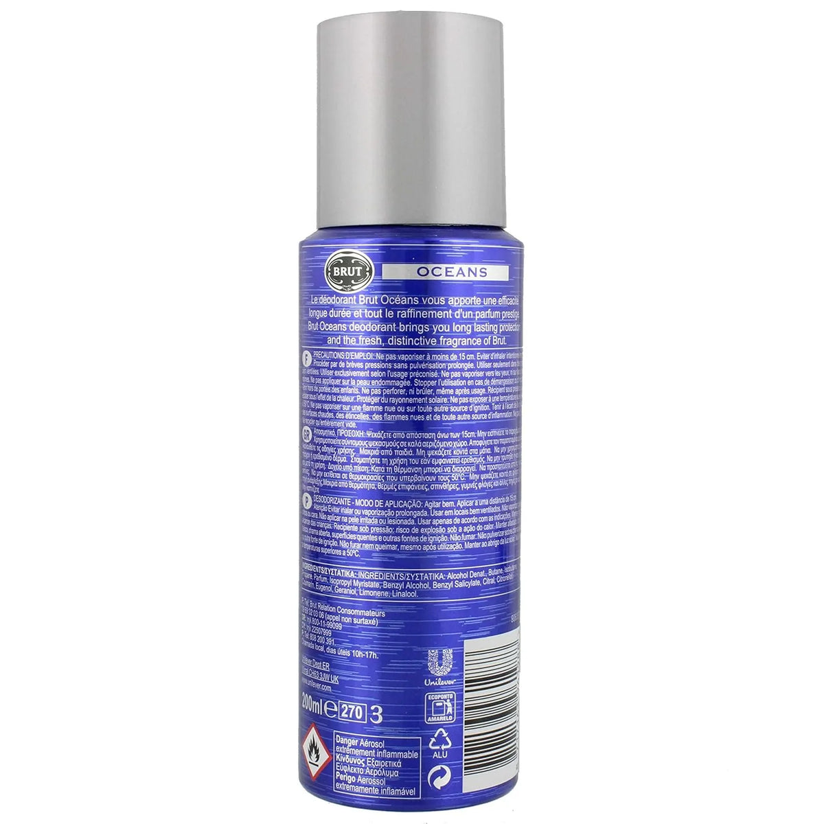 Oceans Deodorant Body Spray by Brut for Men - 200ml - Buy Online in Pakistan at Cosmia.pk