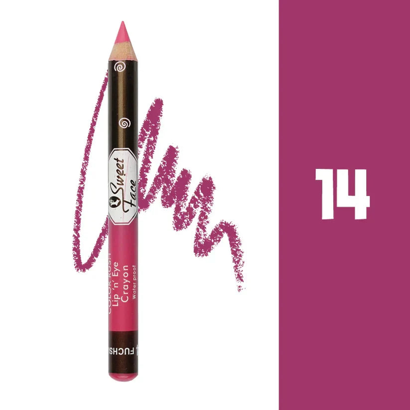Sweet Face Jumbo Lip/Eye Crayon Pencil - Buy Online in Pakistan at Cosmia.pk
