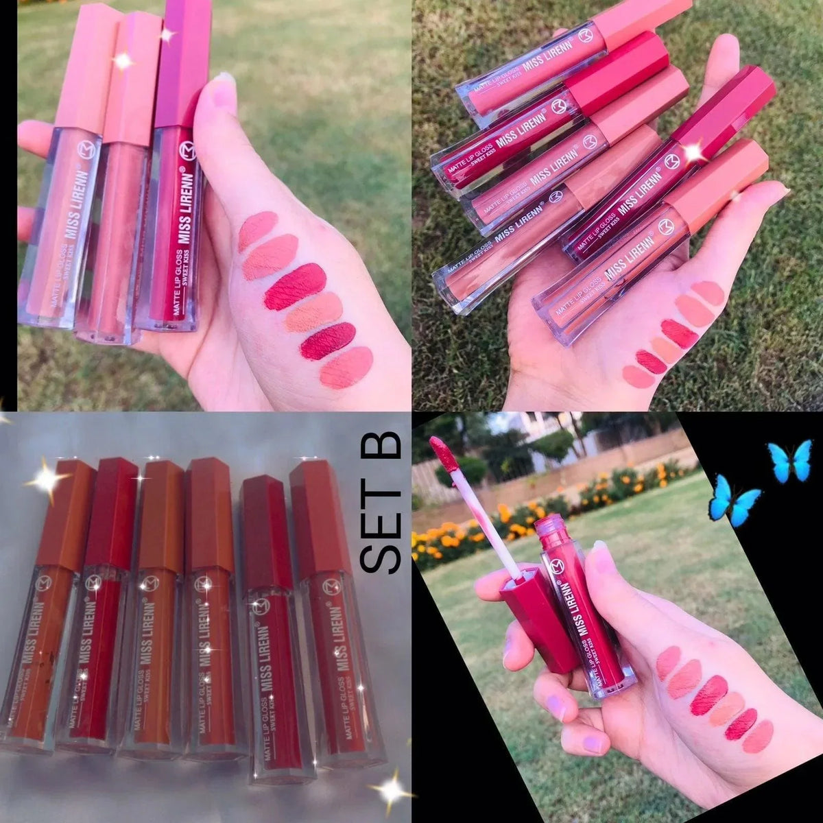 Miss Lirenn Matte Long Lasting Lipgloss - Buy Online in Pakistan at Cosmia.pk