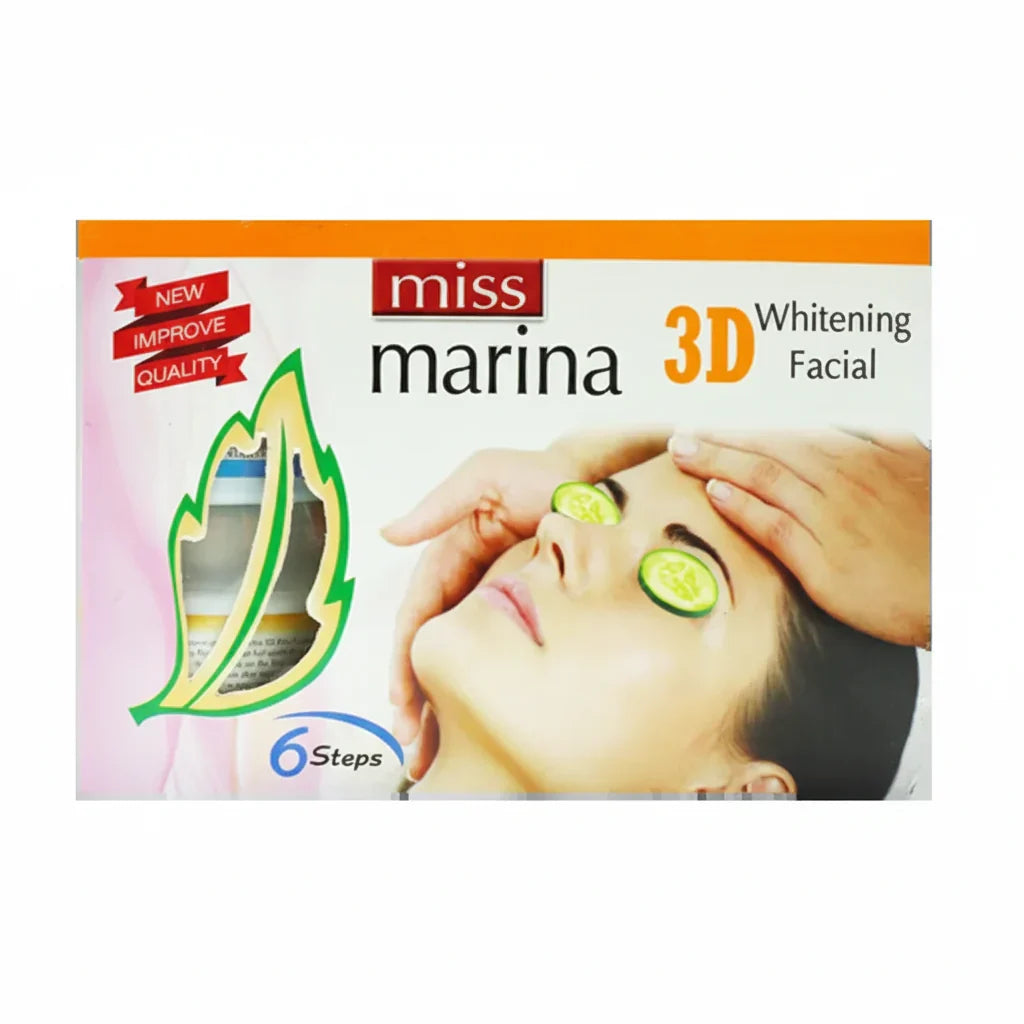 Miss Marina 3D Whitening Facial Kit - Buy Online in Pakistan at Cosmia.pk