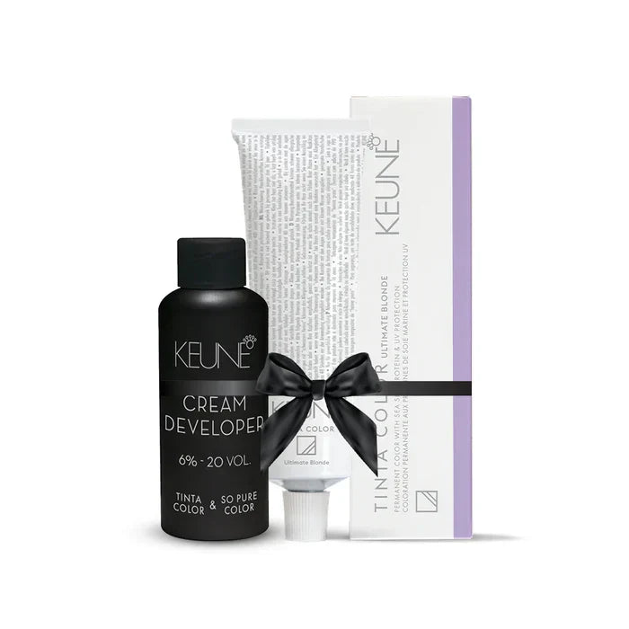Keune Tinta Deal SUPER BLONDE 2000 with Keune Developer 20 Volume - 60 ml - Buy Online in Pakistan at Cosmia.pk