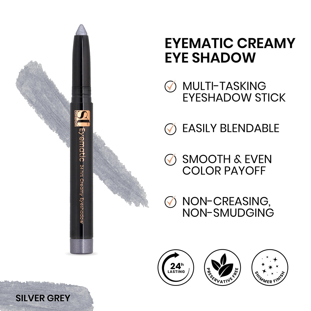 ST London - Eyematic Creamy Eye Shadow - Buy Online in Pakistan at Cosmia.pk