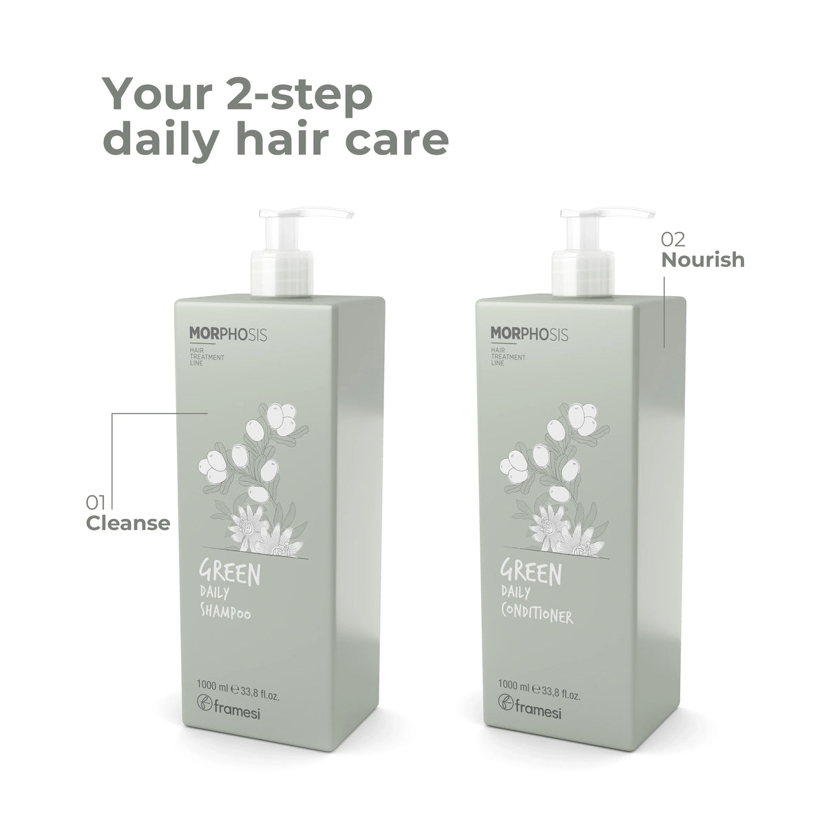 Framesi - Green Daily Conditioner - 1000 ml - Buy Online in Pakistan at Cosmia.pk