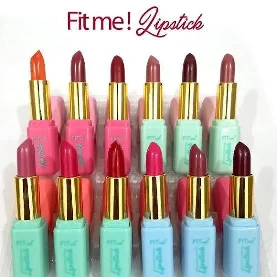 12Pcs Fitme Lipstick Color Fashion - Buy Online in Pakistan at Cosmia.pk