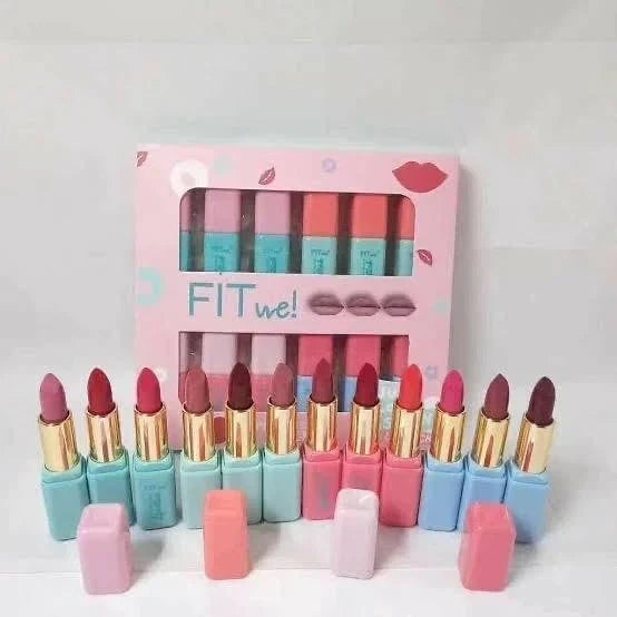 12Pcs Fitme Lipstick Color Fashion - Buy Online in Pakistan at Cosmia.pk