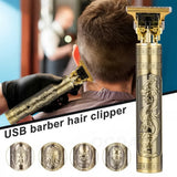 T9 Vintage Dragon Engraved Hair Trimmer - Each - Buy Online in Pakistan at Cosmia.pk