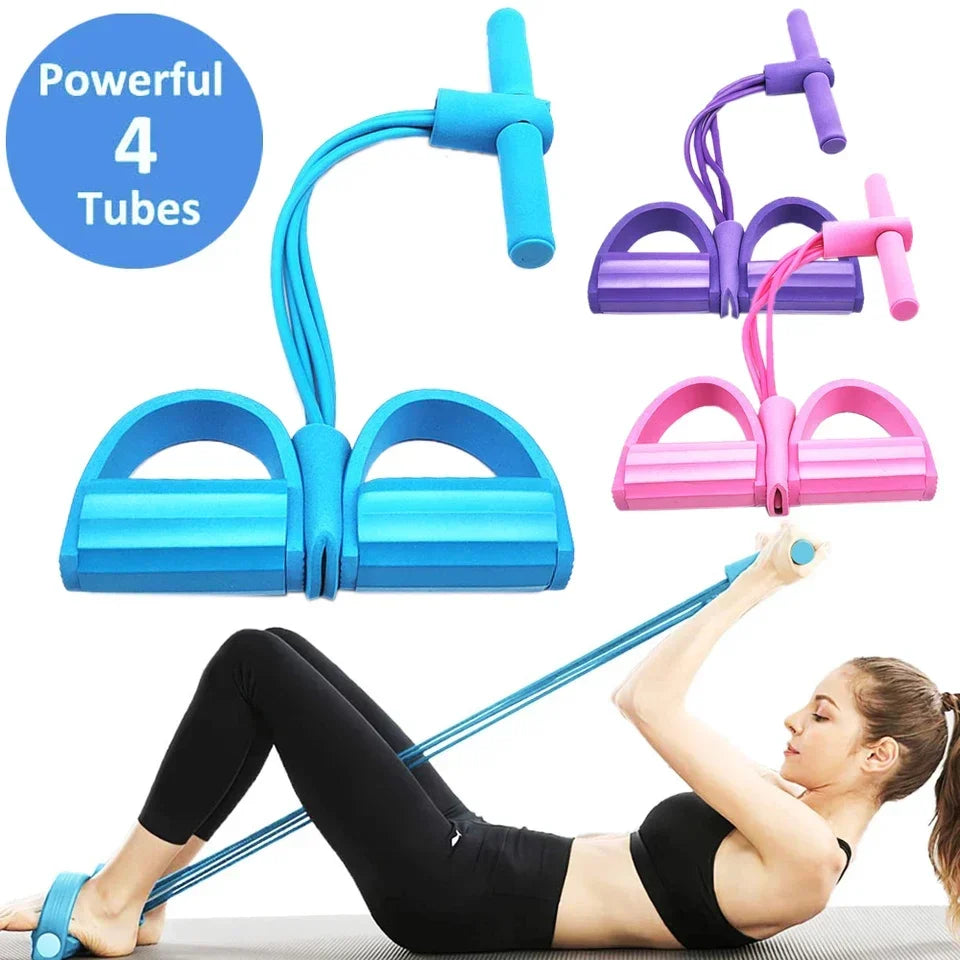 Rubber Pull Tummy Trimmer Waist Trimmer Abs Exerciser - Buy Online in Pakistan at Cosmia.pk