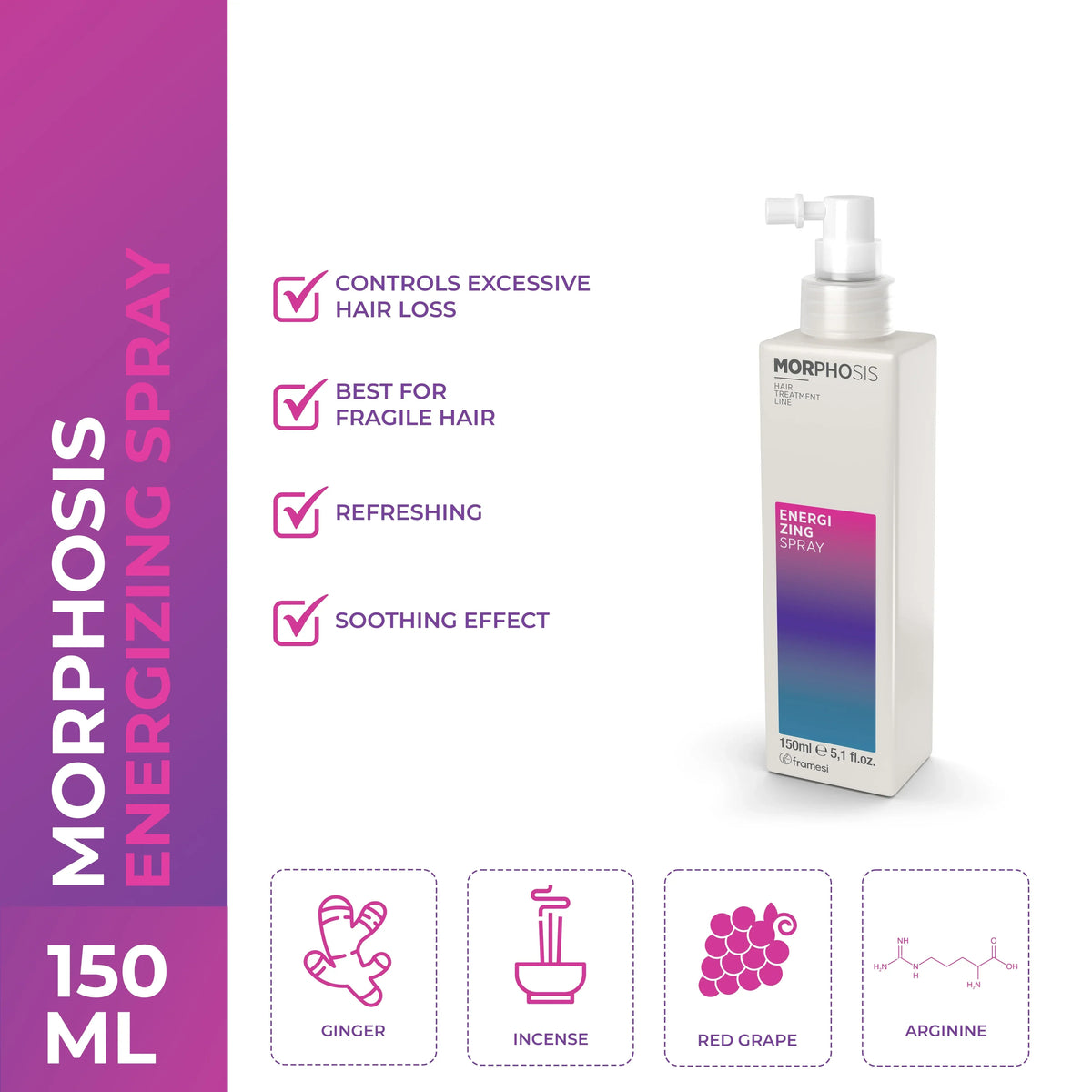 Framesi - Energizing Spray - 150 ml - Buy Online in Pakistan at Cosmia.pk