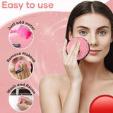 Makeup Remover, Double-Side Sponge puff & Washable - Buy Online in Pakistan at Cosmia.pk