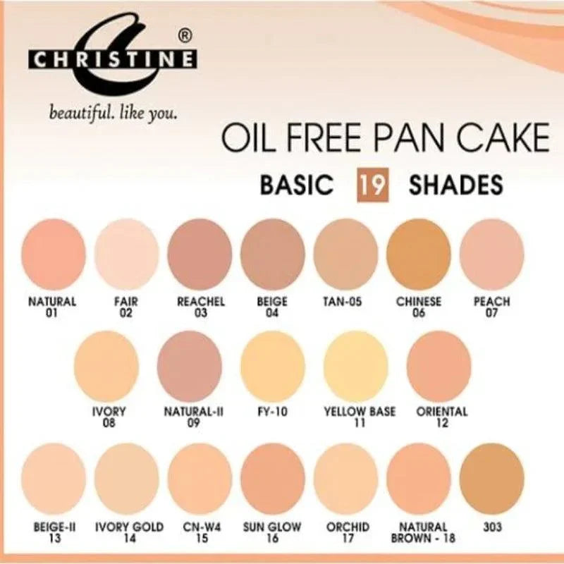 Christine Oil Free Pan Cake - Buy Online in Pakistan at Cosmia.pk