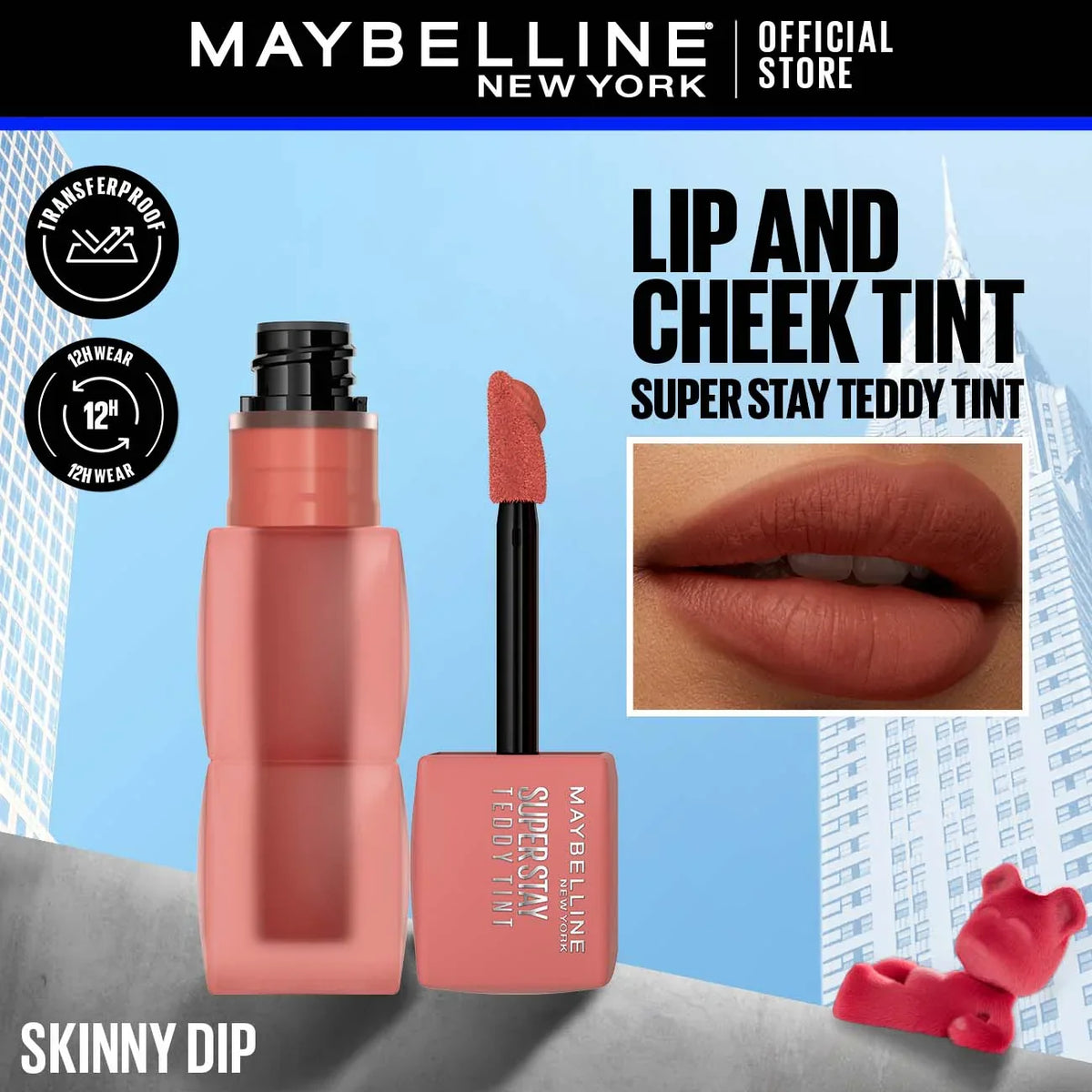 Original Maybelline - New York Superstay Teddy Tint - Buy Online in Pakistan at Cosmia.pk