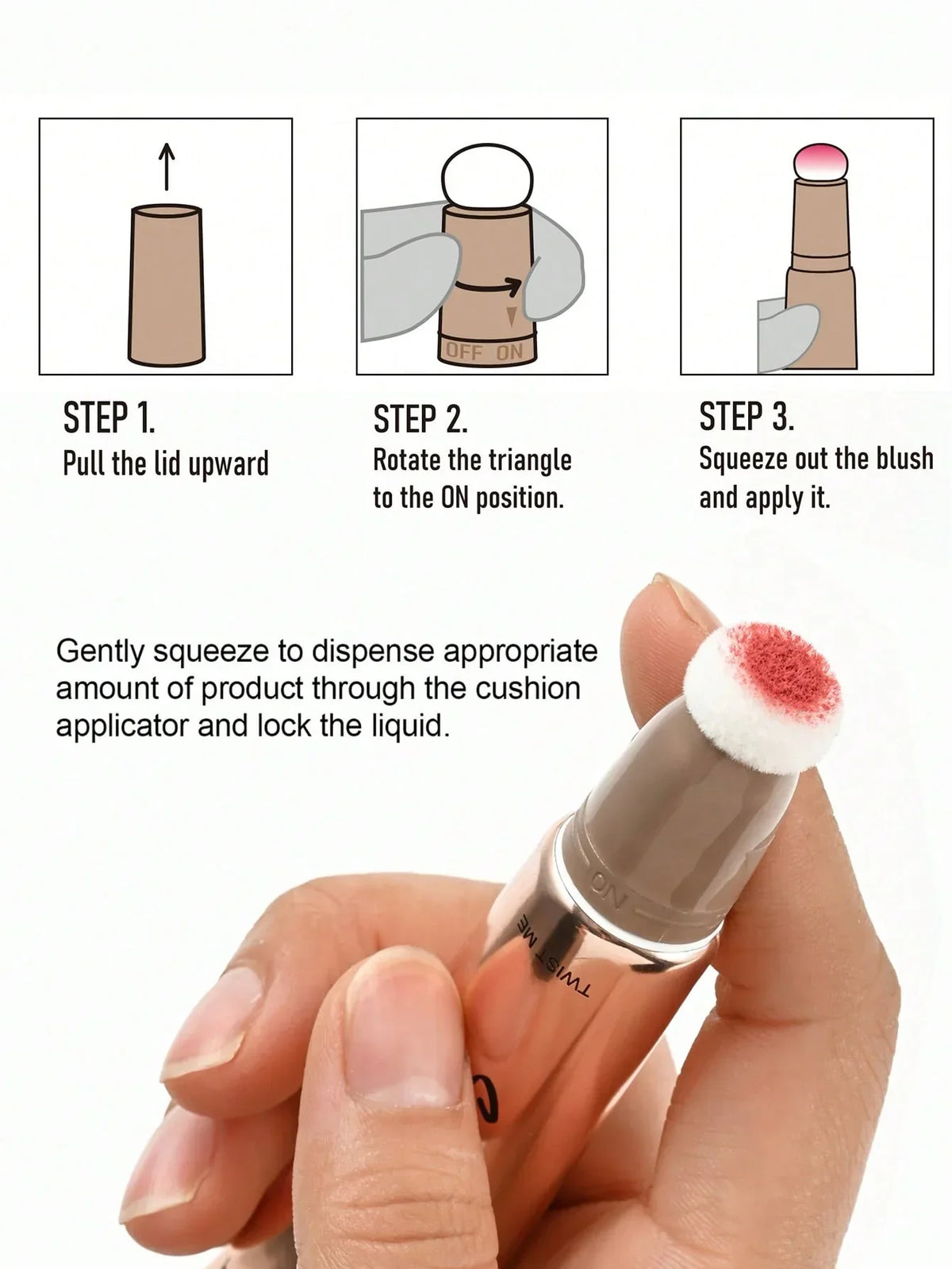 Handaiyan Puff Tube Blush & Highlighter Each - Buy Online in Pakistan at Cosmia.pk