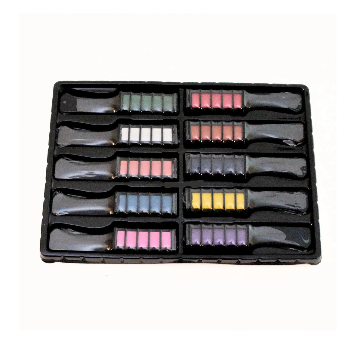 10 Pcs of Colorful Hair Dye Comb Set - Hair Chalks - Buy Online in Pakistan at Cosmia.pk