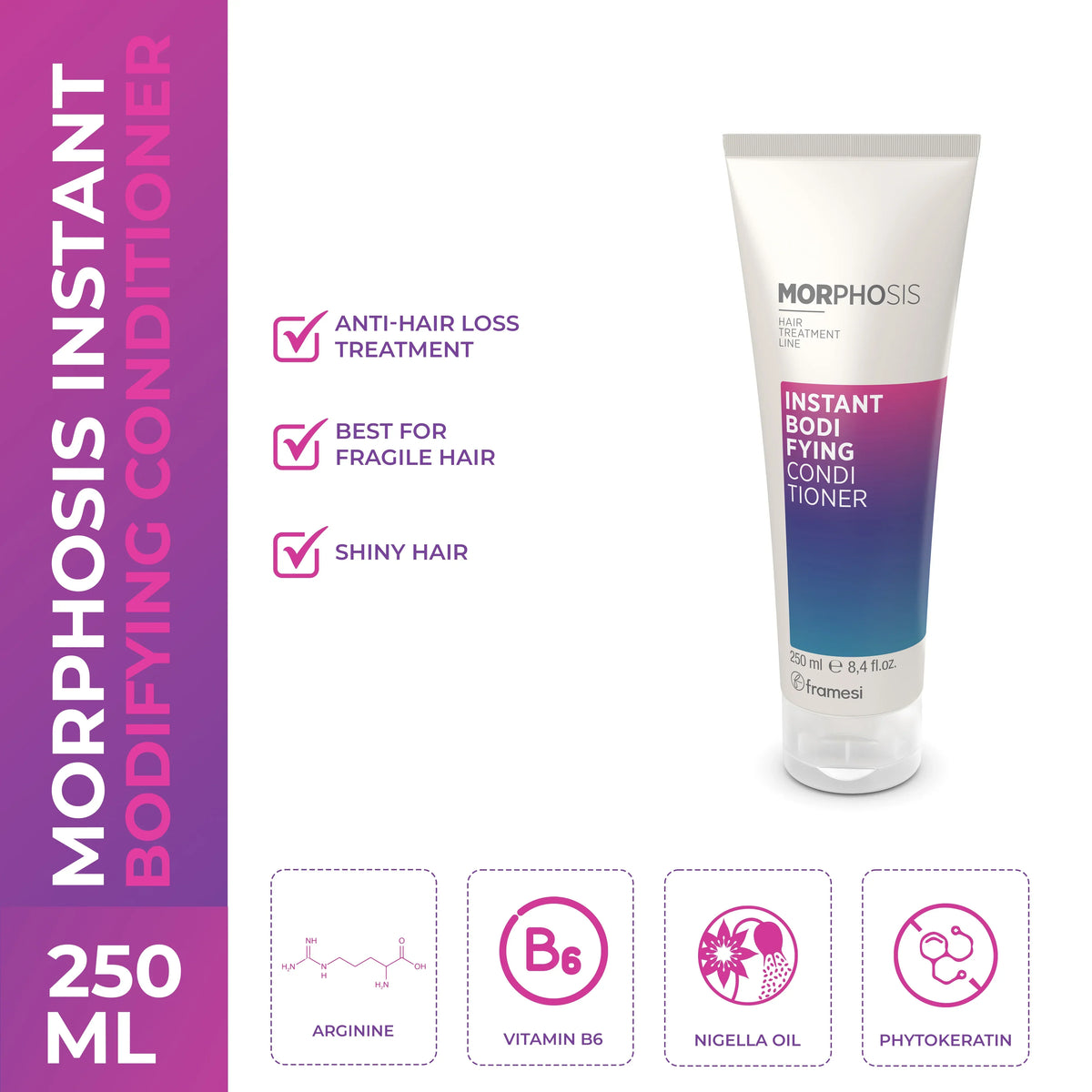Framesi - Instant Bodifying Conditioner - 250 ml - Buy Online in Pakistan at Cosmia.pk