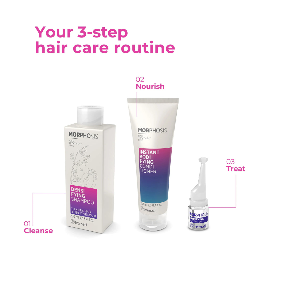 Framesi - Morphosis Densifying Kit 250 ml - Buy Online in Pakistan at Cosmia.pk