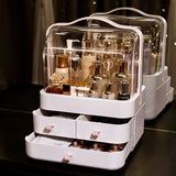 Modern Cosmetic Organizer Makeup Storage Holder 3 Layer - Buy Online in Pakistan at Cosmia.pk