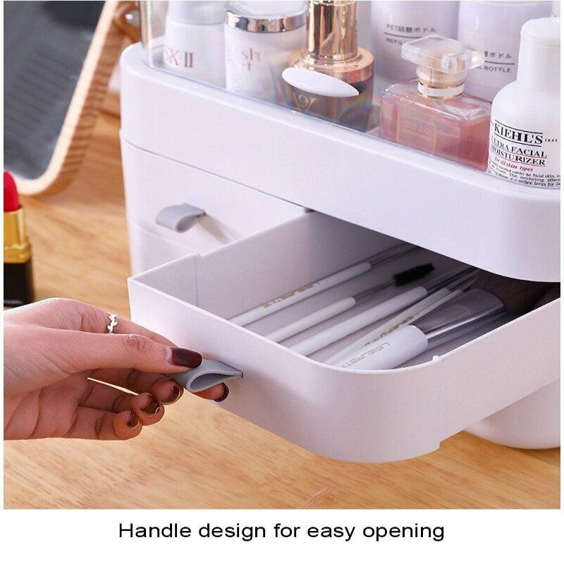 Modern Cosmetic Organizer Makeup Storage Holder 3 Layer - Buy Online in Pakistan at Cosmia.pk
