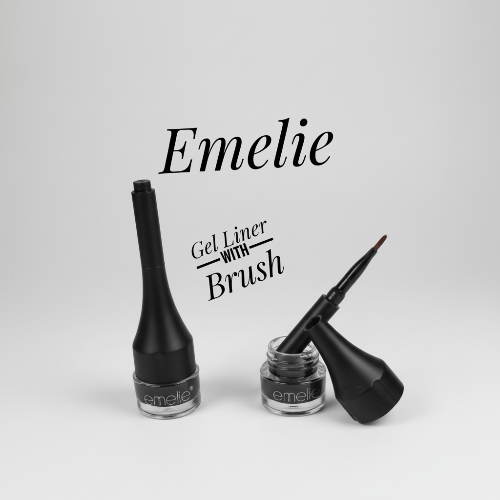 Emelie Gel Liner With Brush - Buy Online in Pakistan at Cosmia.pk