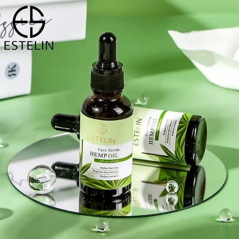 Estelin Hemp Oil Face Serum - 30ml - Buy Online in Pakistan at Cosmia.pk