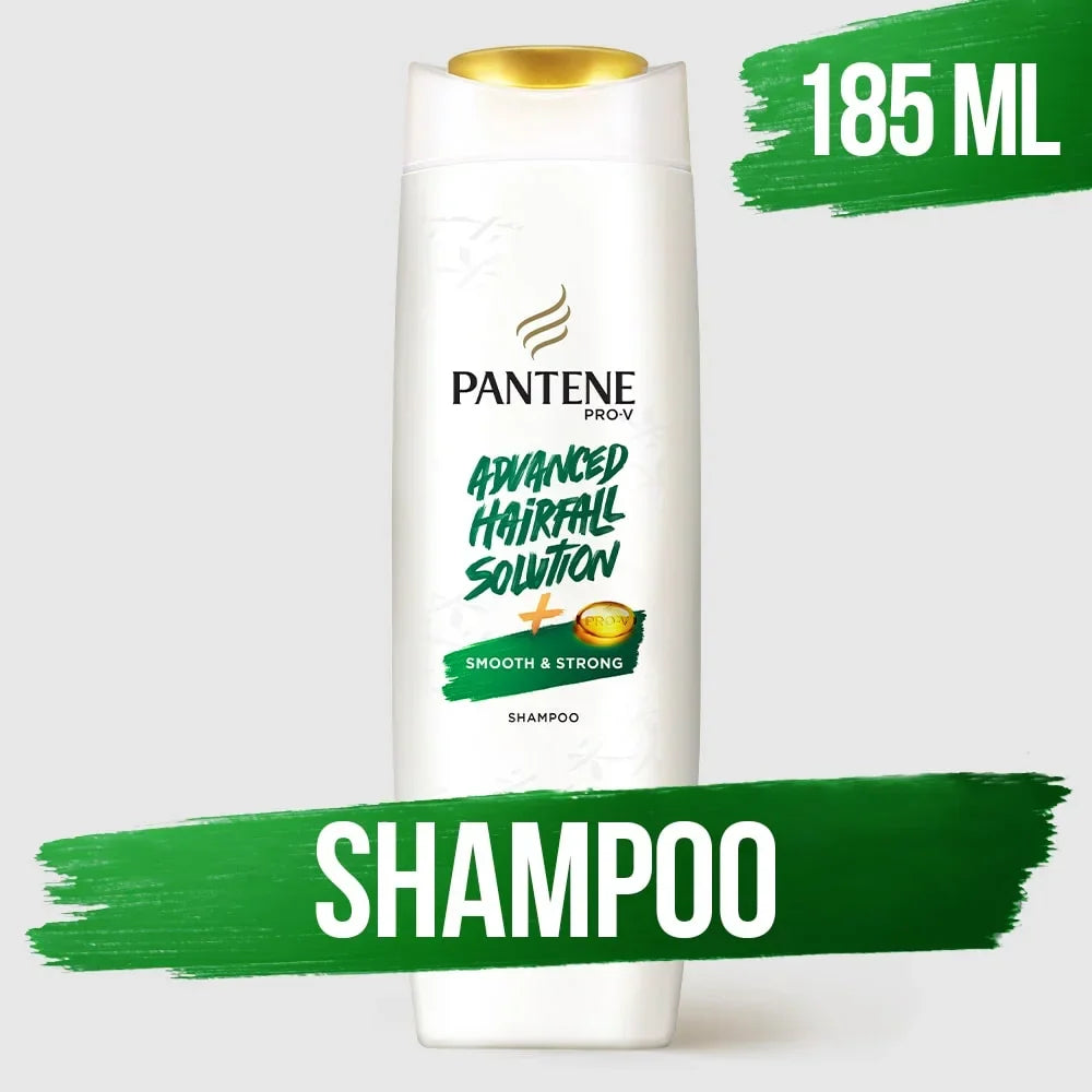 Pantene Smooth & Strong Shampoo - 185ml - Buy Online in Pakistan at Cosmia.pk