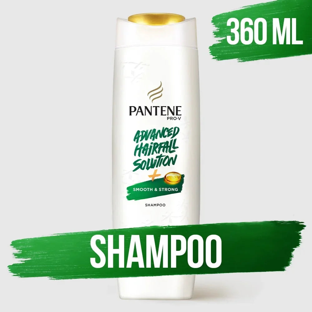Pantene Smooth & Strong Shampoo - 360ml - Buy Online in Pakistan at Cosmia.pk