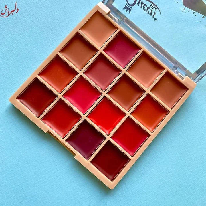 16 Colors Queen Mini Matte Lipstick Palette - Highly Pigmented - Buy Online in Pakistan at Cosmia.pk