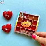 16 Colors Queen Mini Matte Lipstick Palette - Highly Pigmented - Buy Online in Pakistan at Cosmia.pk