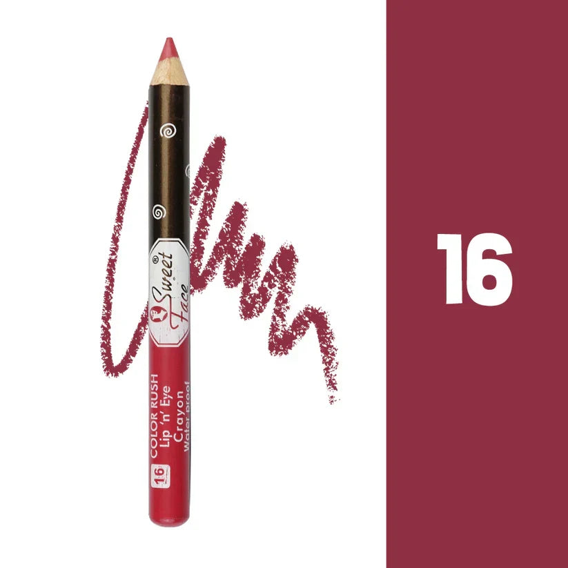 Sweet Face Jumbo Lip/Eye Crayon Pencil - Buy Online in Pakistan at Cosmia.pk