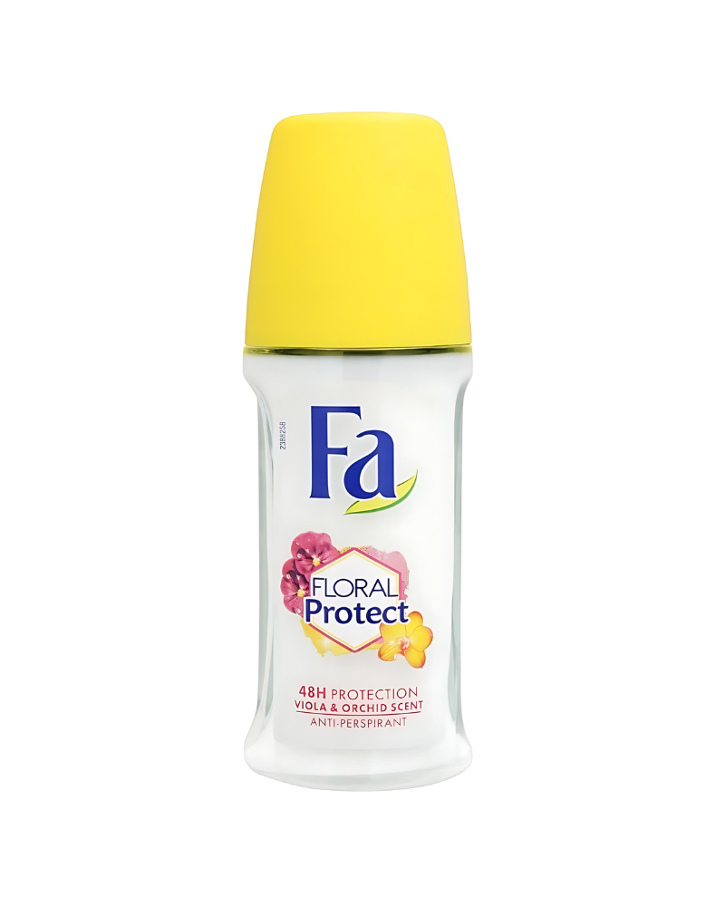Fa 48H Protection Floral Protect Viola & Orchid Scent Roll-On Deodorant, For Women, 50ml - Buy Online in Pakistan at Cosmia.pk