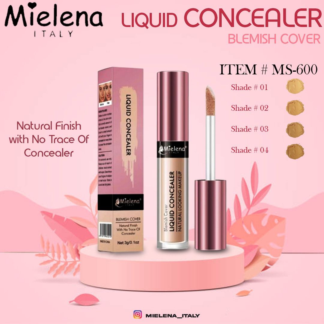 Mielena Blemish Cover Liquid Concealer - Buy Online in Pakistan at Cosmia.pk