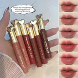 6Pcs Heng Fang Love Lipstick Matte Waterproof - Buy Online in Pakistan at Cosmia.pk